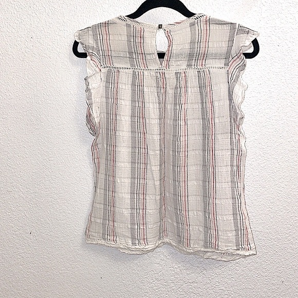 Knox Rose ruffle cap sleeve top size S - Picture 2 of 8